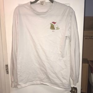 Comfort colors Long sleeve white tshirt